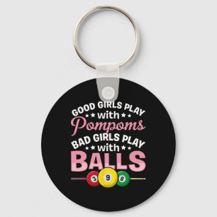 Snooker D Girls Play With Ll Pool Players Girl Bil Key Ring
