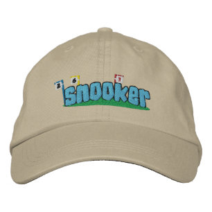 Snooker Embroidered Hat