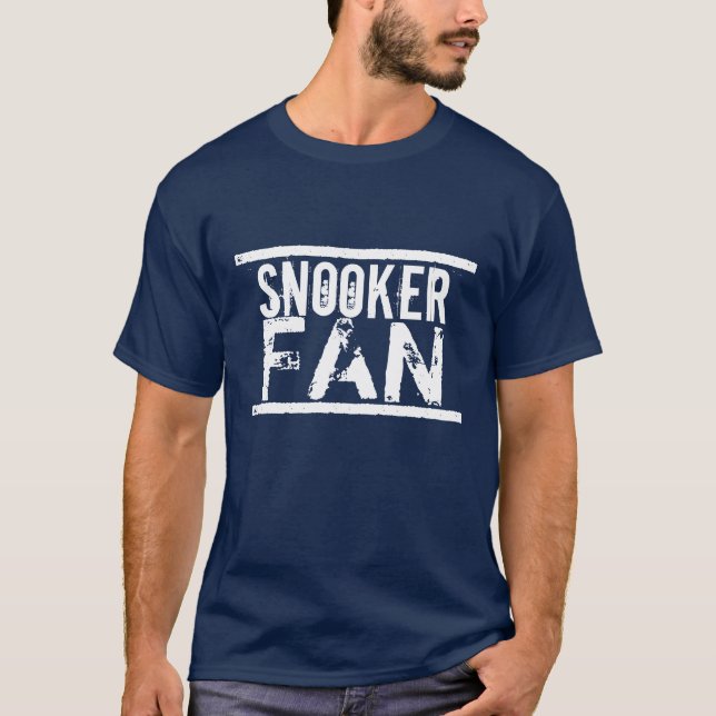 Snooker Fan t-shirt (Front)