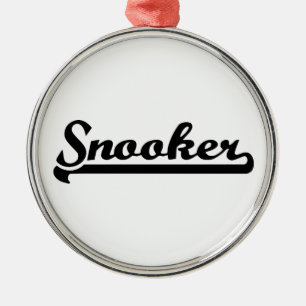 Snooker Metal Tree Decoration