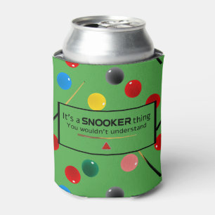 Snooker Quote Funny Can Cooler