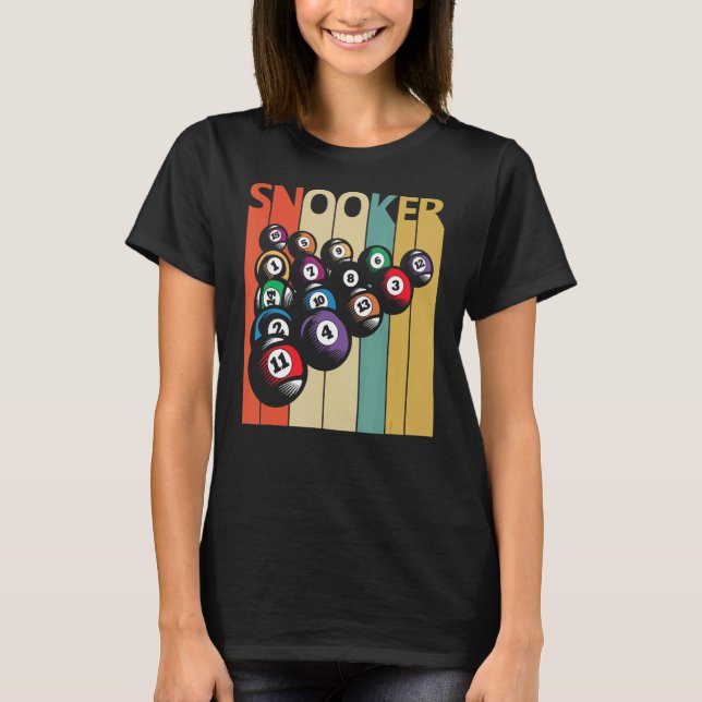 Snooker Sport T-Shirt (Front)