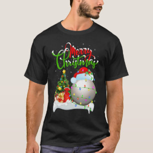 Snooker Sports   Xmas Decoration Santa Snooker Chr T-Shirt