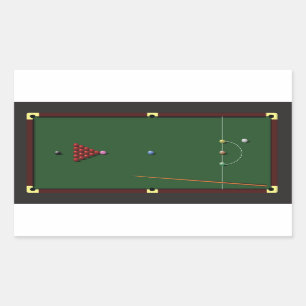 Snooker Table Stickers