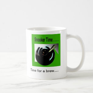 snooker time coffee mug