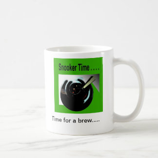 snooker time coffee mug