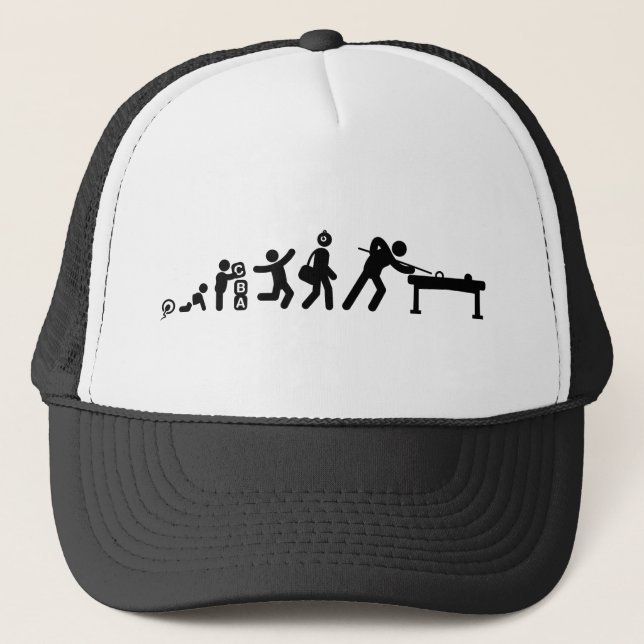 Snooker Trucker Hat (Front)