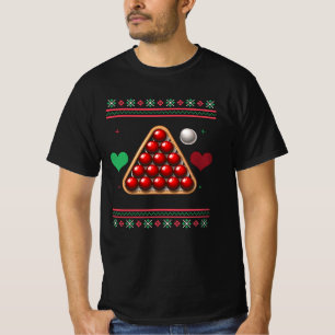 Snooker Ugly Christmas Sweater Xmas