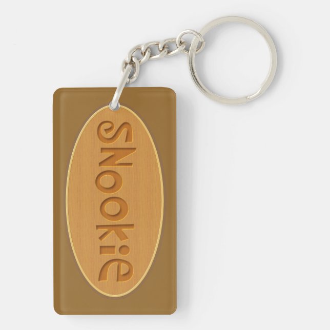 Snookie Nickname Key Ring (Back)