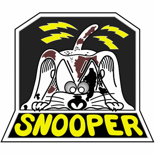 Snooper - 371st RRC LB Photo Sculpture Magnet (Front)