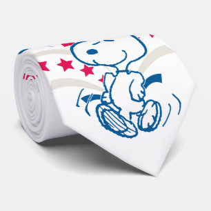 Snoopy 4th of July Dance Tie