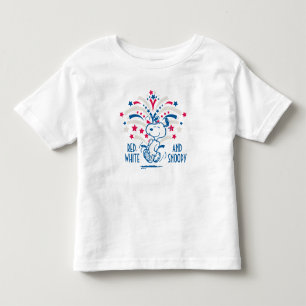 Snoopy 4th of July Dance Toddler T-Shirt