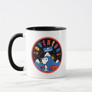 Snoopy Adventure Awaits Graduation Mountain Design Mug
