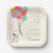 Snoopy and Balloons Birthday