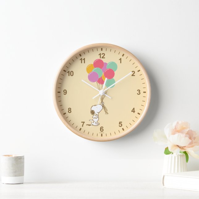 Snoopy and Balloons Clock (Home)