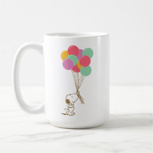 Snoopy and Balloons Coffee Mug