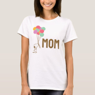 Snoopy and Balloons   I'm The Mum T-Shirt