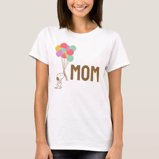 Snoopy and Balloons | I'm The Mum T-Shirt (Front)
