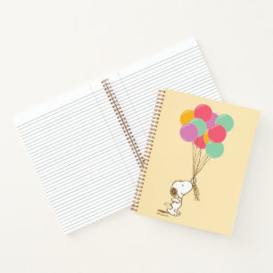 Snoopy and Balloons Notebook