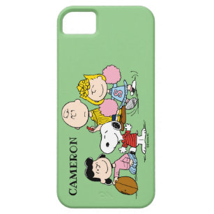 Snoopy and the Gang Play Football Barely There iPhone 5 Case