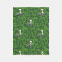 Snoopy Beagle Scout Hiking Pattern