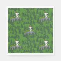 Snoopy Beagle Scout Hiking Pattern