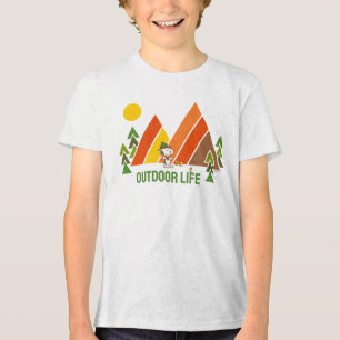 Snoopy   Beagle Scout - The Great Outdoors Tri-Blend Shirt