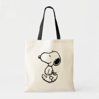 Snoopy Black & Magenta Pattern