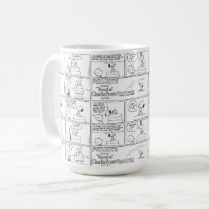 Snoopy & Charlie Brown   English Muffin Coffee Mug