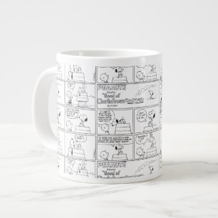 Snoopy & Charlie Brown   English Muffin Large Coffee Mug