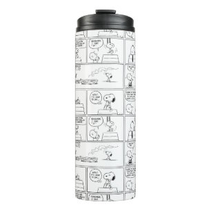 Snoopy & Charlie Brown   English Muffin Thermal Tumbler