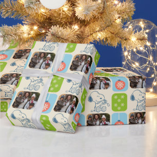 Snoopy Christmas Wrapping   Family Photo Paper