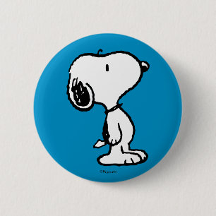 Snoopy Classic Comics 6 Cm Round Badge