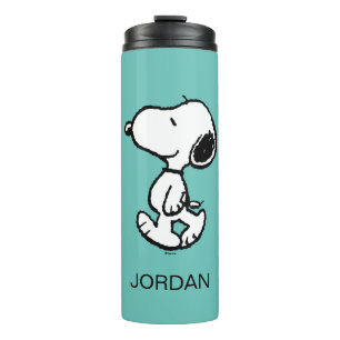 Snoopy Classic Comics Add Your Name Thermal Tumbler