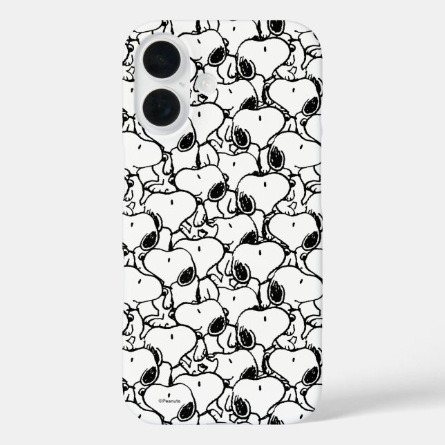 Snoopy Classic Comics Pattern Case-Mate iPhone Case (Back)