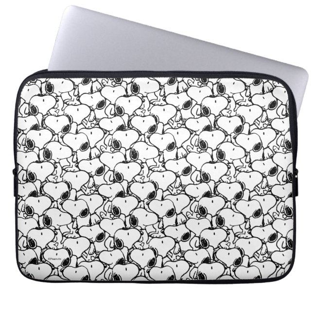 Snoopy Classic Comics Pattern Laptop Sleeve (Front)