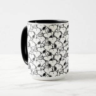 Snoopy Classic Comics Pattern Mug