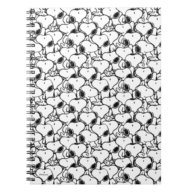Snoopy Classic Comics Pattern Notebook (Front)