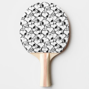 Snoopy Classic Comics Pattern Ping Pong Paddle
