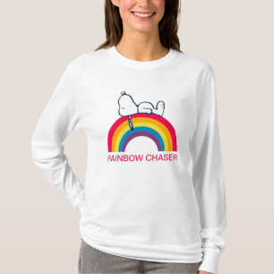 Snoopy   Dream in Color Rainbow T-Shirt
