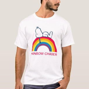 Snoopy   Dream in Colour Rainbow T-Shirt