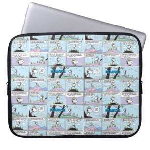 Snoopy & Friends   Go Hiking Laptop Sleeve