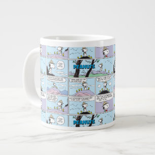 Snoopy & Friends Go Hiking Large Coffee Mug