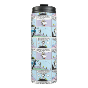 Snoopy & Friends   Go Hiking Thermal Tumbler