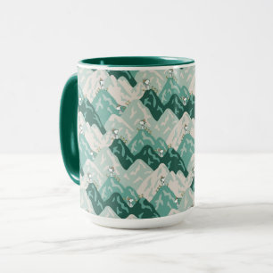 Snoopy Great Outdoors Pattern Mug