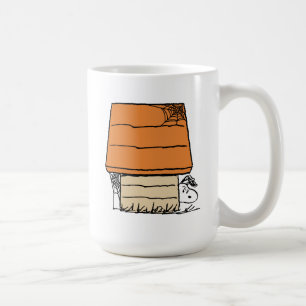 Snoopy Halloween Spider Web Doghouse Coffee Mug