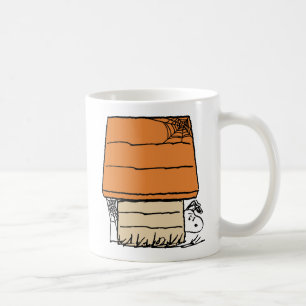 Snoopy Halloween Spider Web Doghouse Coffee Mug