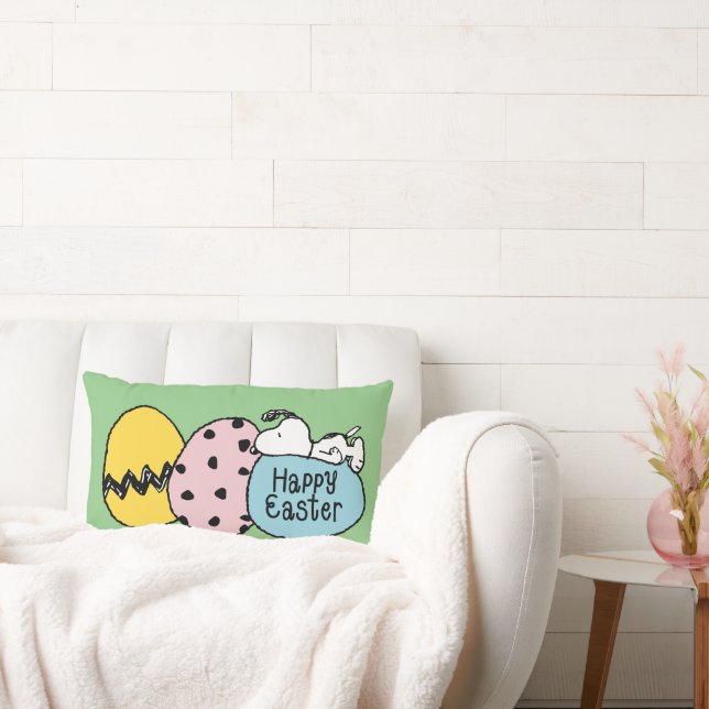 Snoopy - Happy Easter Lumbar Cushion (Couch)