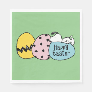 Snoopy - Happy Easter Napkin