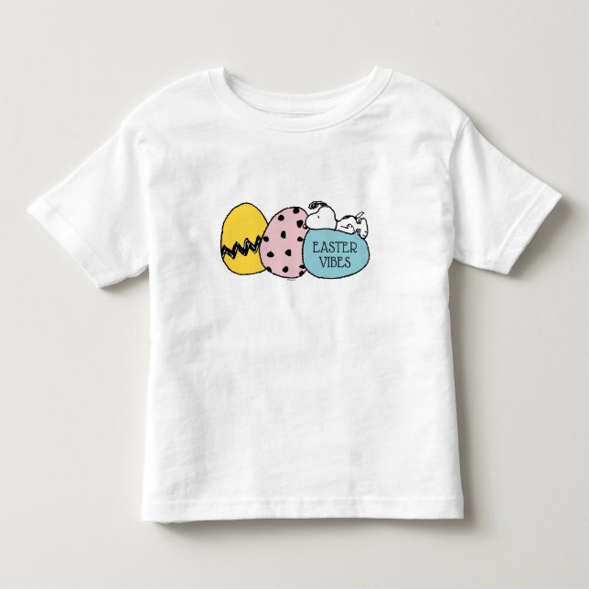 Snoopy - Happy Easter Toddler T-Shirt (Front)